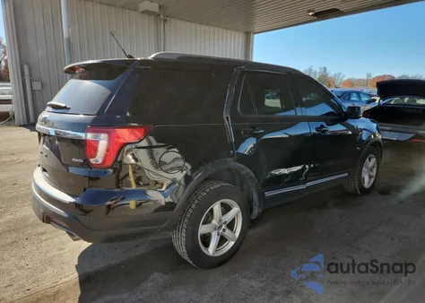 2018 Ford Explorer Xlt z USA, uszkodzony, nr VIN 1FM5K8D80JGC04882